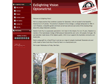 Tablet Screenshot of exsightingvision.com